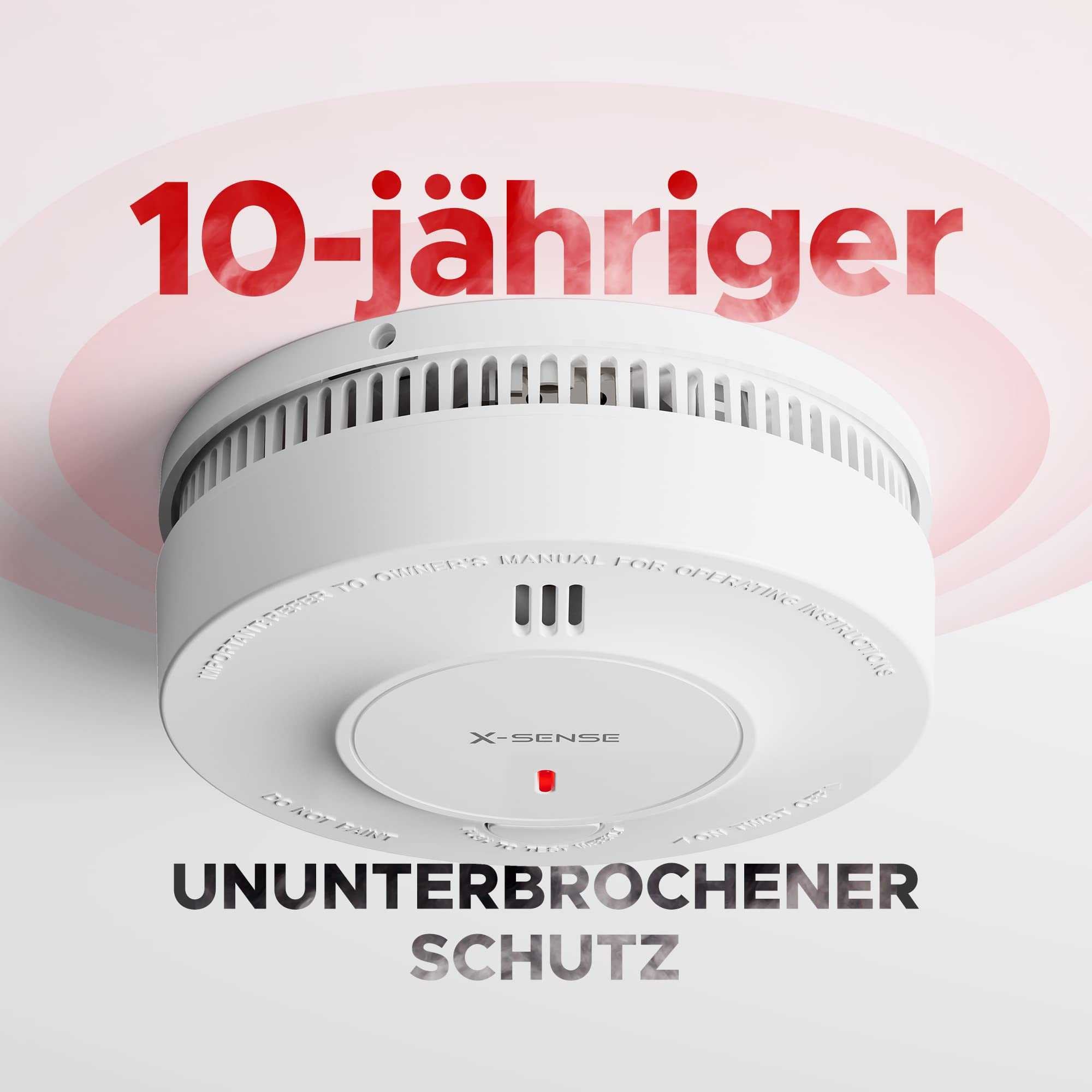 X-Sense SD19-W Drahtloser vernetzter Rauchmelder 6er Set - Umfassende Sicherheit für Ihr Zuhause Mesch Shop X-Sense SD19-W Drahtloser vernetzter Rauchmelder 6er Set - Umfassende Sicherheit für Ihr Zuhause Mesch Shop